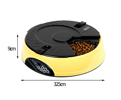 Automatic Pet Feeder with Bowls — Programmable Meal Scheduler