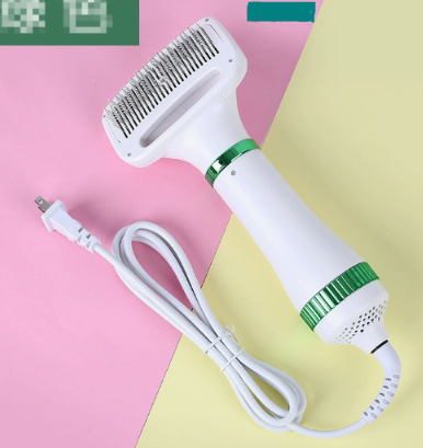 2-in-1 Portable Dog Hair Dryer & Grooming Brush