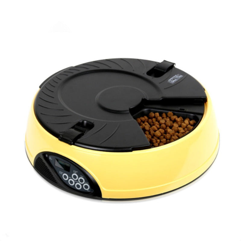 Automatic Pet Feeder with Bowls — Programmable Meal Scheduler