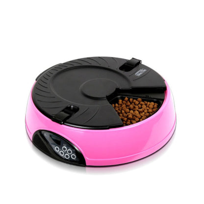 Automatic Pet Feeder with Bowls — Programmable Meal Scheduler