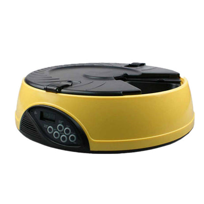 Automatic Pet Feeder with Bowls — Programmable Meal Scheduler
