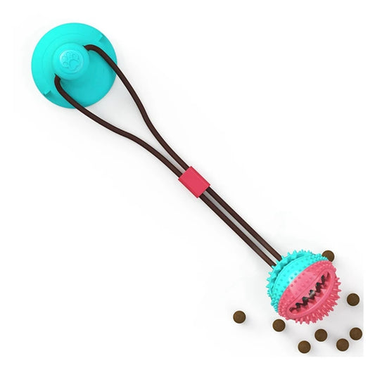 Suction Cup Interactive Dog Toy — Tug & Fetch Ball
