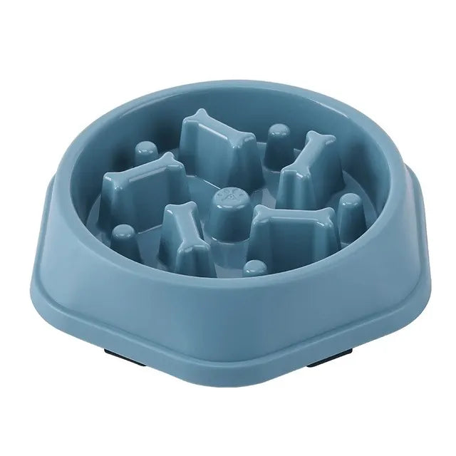 Slow Feeder Pet Bowl — Anti-Bloat Maze Bowl for Dogs & Cats