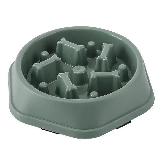 Slow Feeder Pet Bowl — Anti-Bloat Maze Bowl for Dogs & Cats