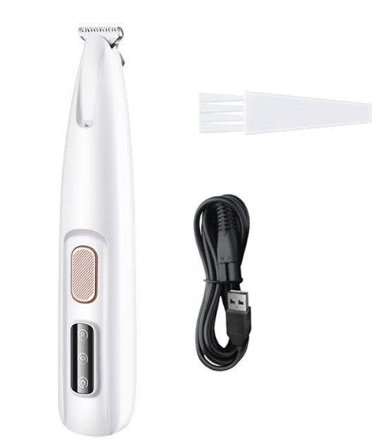 Dog Paw Trimmer with LED Light — Precision Grooming Kit