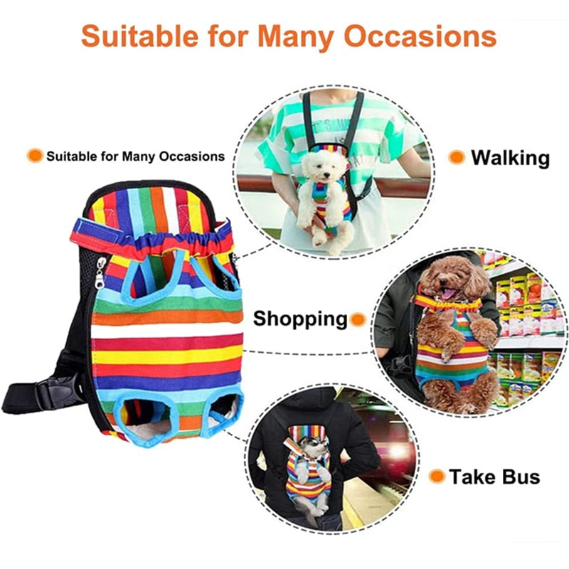 Breathable Pet Travel Backpack — Cat & Small Dog Carrier