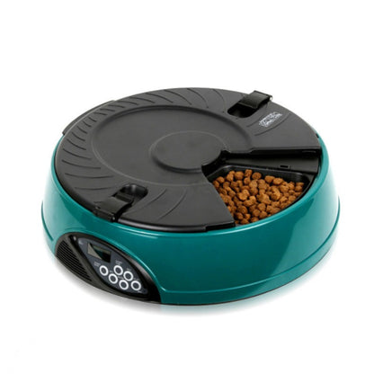 Automatic Pet Feeder with Bowls — Programmable Meal Scheduler