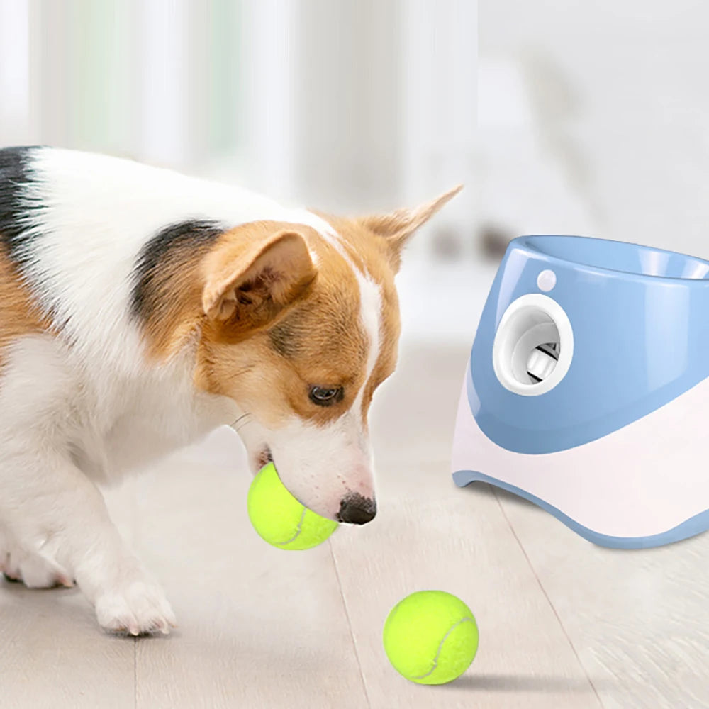 Automatic Tennis Ball Launcher for Dogs — Indoor & Outdoor Fetch Machine